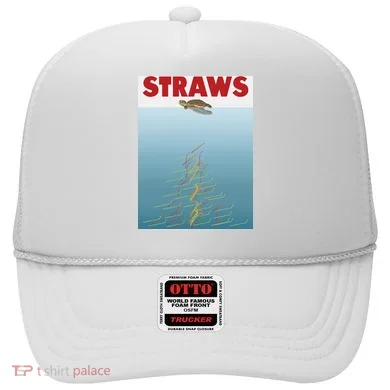 Straws Suck End Plastic Pollution Hat