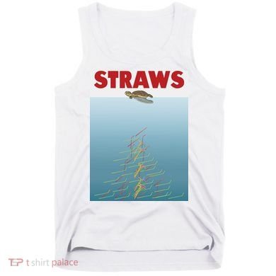 Straws Suck End Plastic Pollution Tank Top