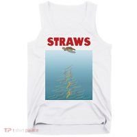 Straws Suck End Plastic Pollution Tank Top thumb 0