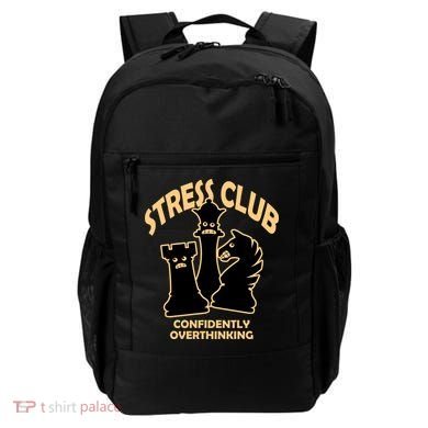 Stress Club Confidently Overthinking Backpack