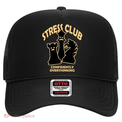 Stress Club Confidently Overthinking Hat