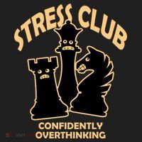 Stress Club Confidently Overthinking Hat thumb 2