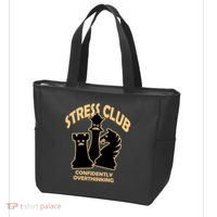 Stress Club Confidently Overthinking Tote Bag thumb 3