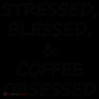 Stressed Bless Coffee Obsessed Coffee Mug thumb 5