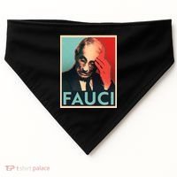 Stressed Dr Fauci Election USA-Made Doggie Bandana thumb 0