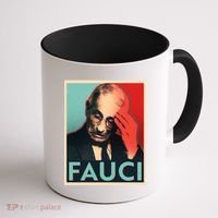 Stressed Dr Fauci Election Coffee Mug thumb 1