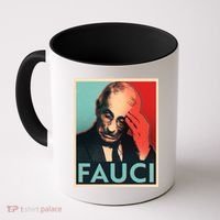 Stressed Dr Fauci Election Coffee Mug thumb 0