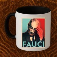 Stressed Dr Fauci Election Coffee Mug thumb 2