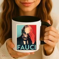 Stressed Dr Fauci Election Coffee Mug thumb 3