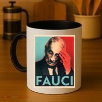 Stressed Dr Fauci Election Coffee Mug thumb 4