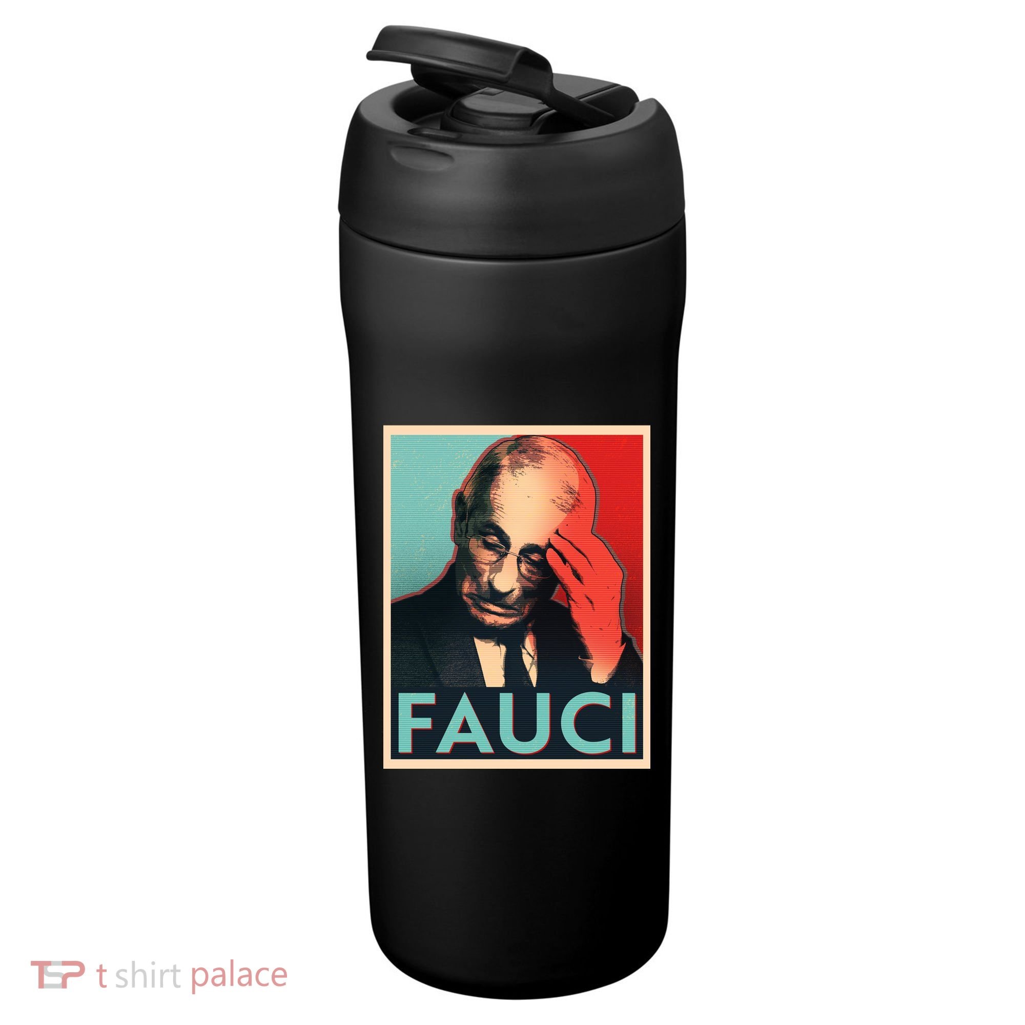 Stressed Dr Fauci Election 24oz Duet Stainless Steel Tumbler