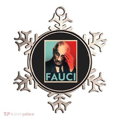 Stressed Dr Fauci Election Ornament