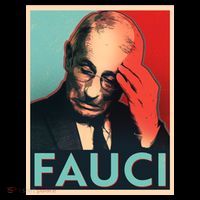 Stressed Dr Fauci Election Ornament thumb 1