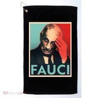 Stressed Dr Fauci Election Golf Towel thumb 0