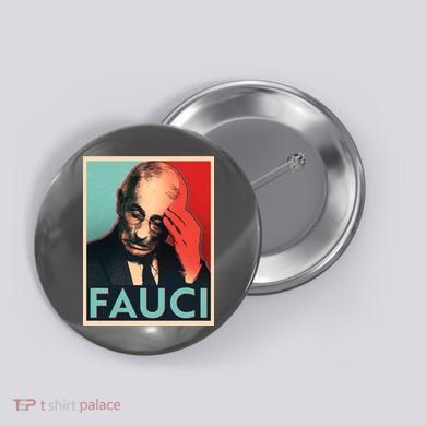 Stressed Dr Fauci Election Button