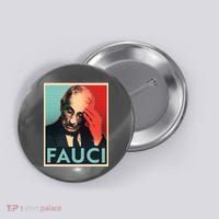 Stressed Dr Fauci Election Button thumb 0