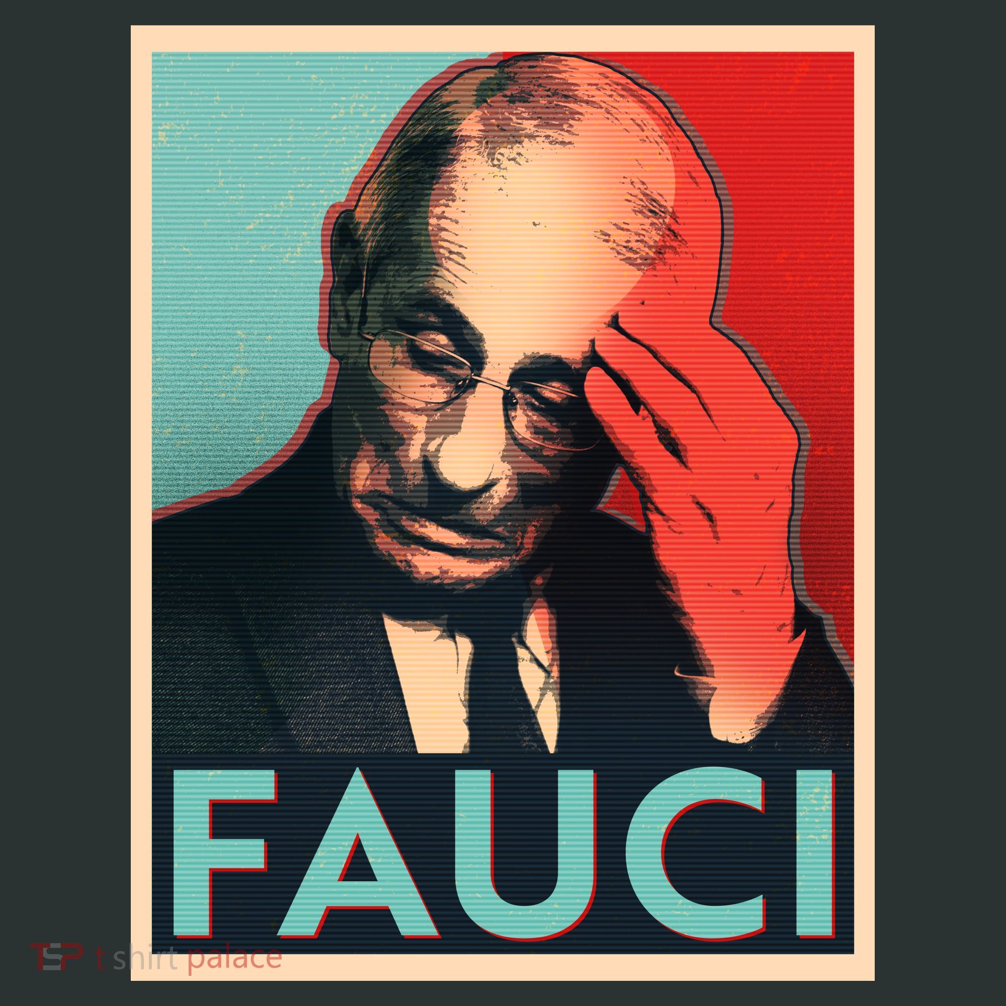 Stressed Dr Fauci Election Button