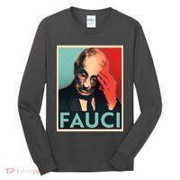 Stressed Dr Fauci Election Tall Long Sleeve Shirt thumb 0