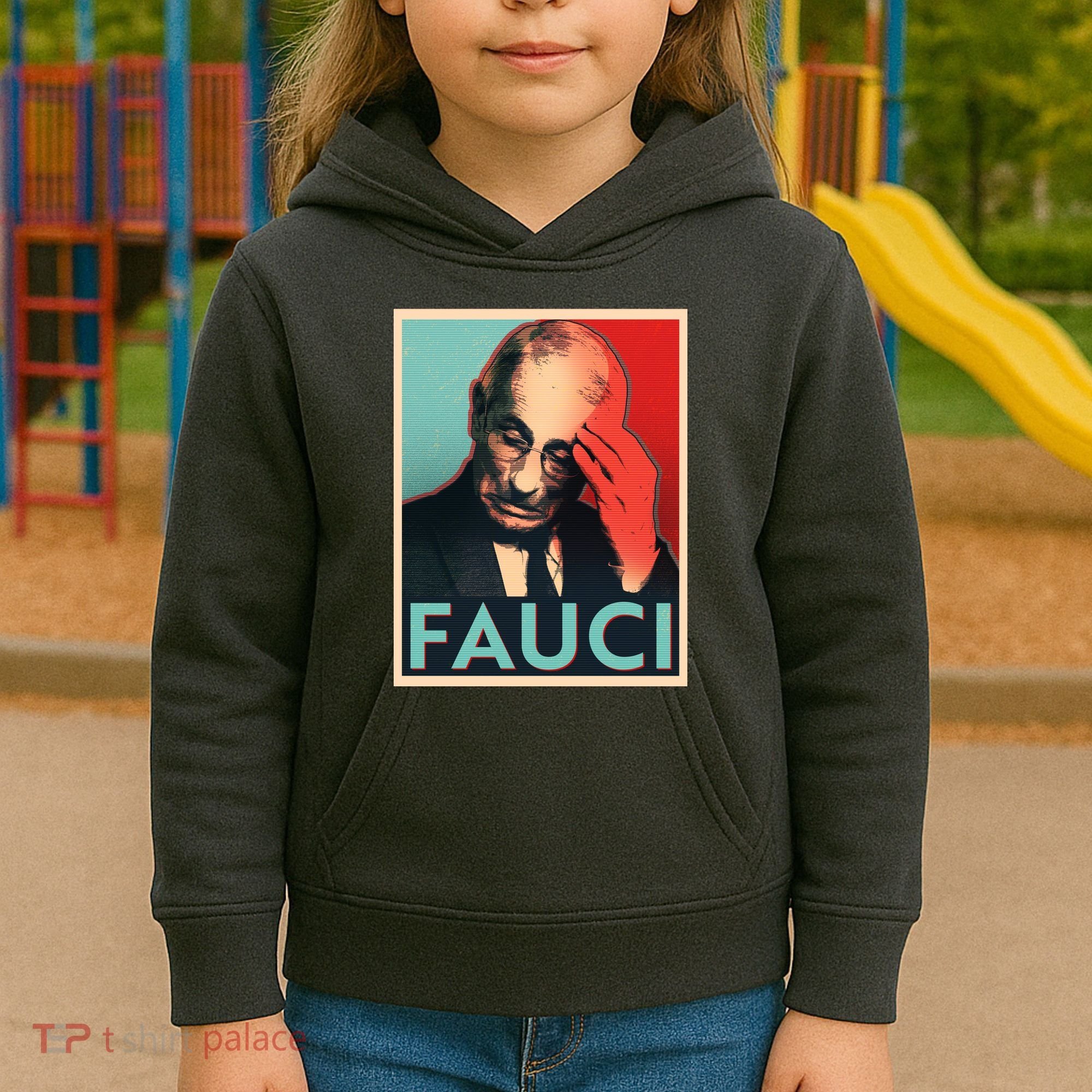 Stressed Dr Fauci Election Kids Hoodie