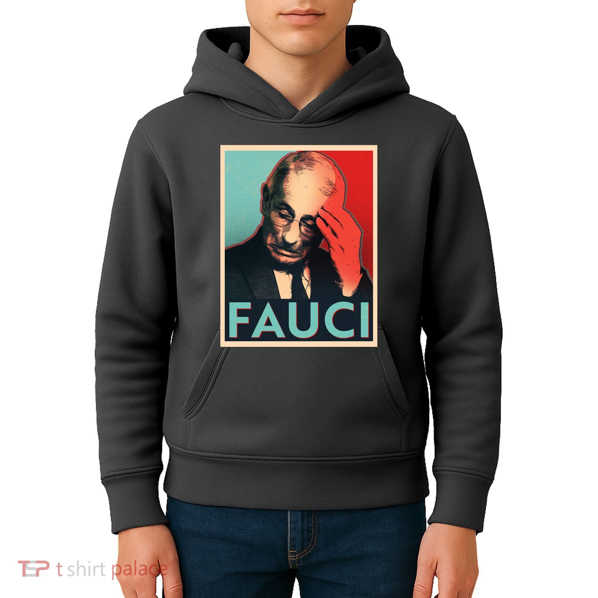 Stressed Dr Fauci Election Kids Hoodie