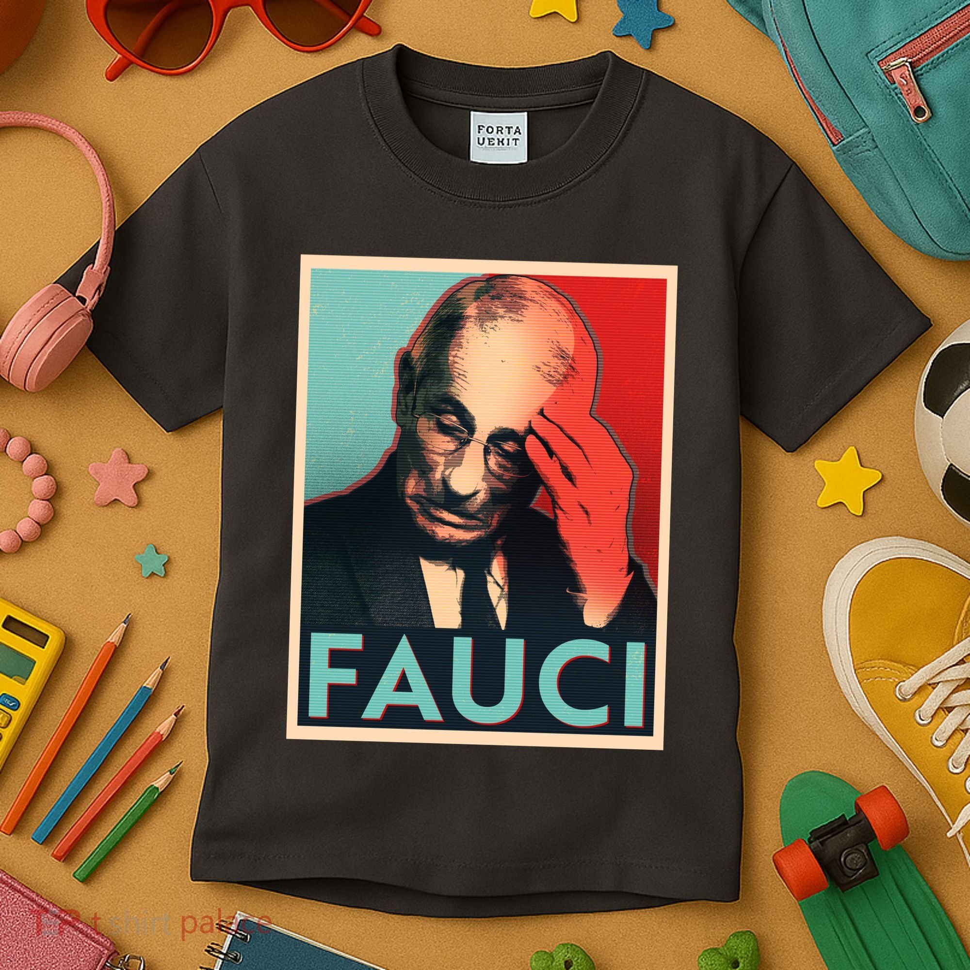 Stressed Dr Fauci Election Kids T-Shirt