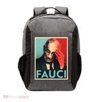 Stressed Dr Fauci Election Vector Backpack thumb 0