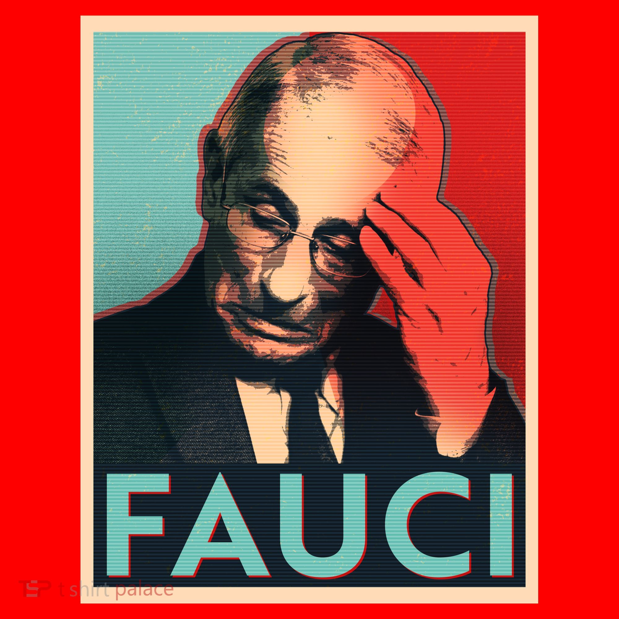 Stressed Dr Fauci Election Santa Hat
