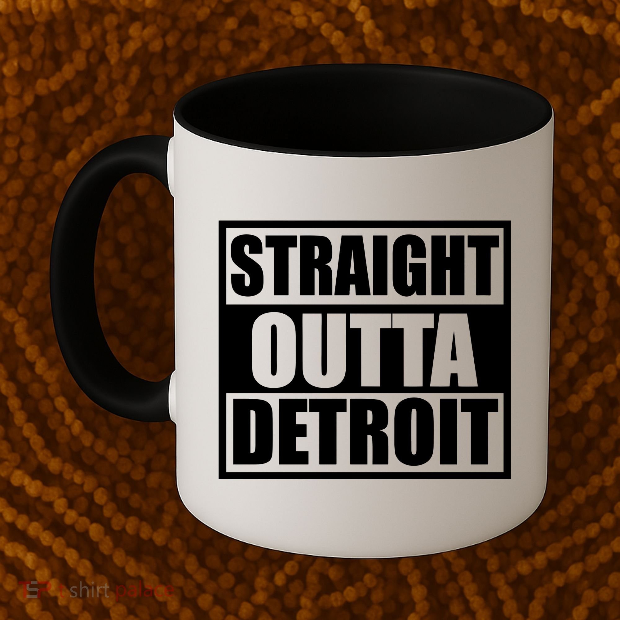 Striaght Outta Detroit Michigan Coffee Mug