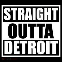 Striaght Outta Detroit Michigan Ornament thumb 1