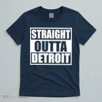 Striaght Outta Detroit Michigan T-Shirt thumb 5