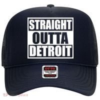 Striaght Outta Detroit Michigan Hat thumb 0