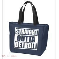 Striaght Outta Detroit Michigan Tote Bag thumb 3