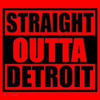 Striaght Outta Detroit Michigan Santa Hat thumb 1