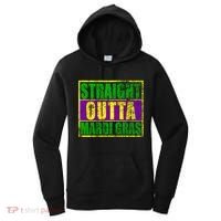 Striaght Outta Mardi Gras New Orleans Party Women's Hoodie thumb 0