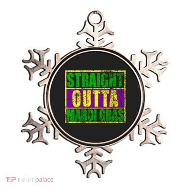Striaght Outta Mardi Gras New Orleans Party Ornament