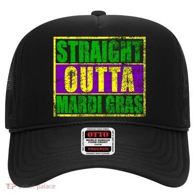 Striaght Outta Mardi Gras New Orleans Party Hat