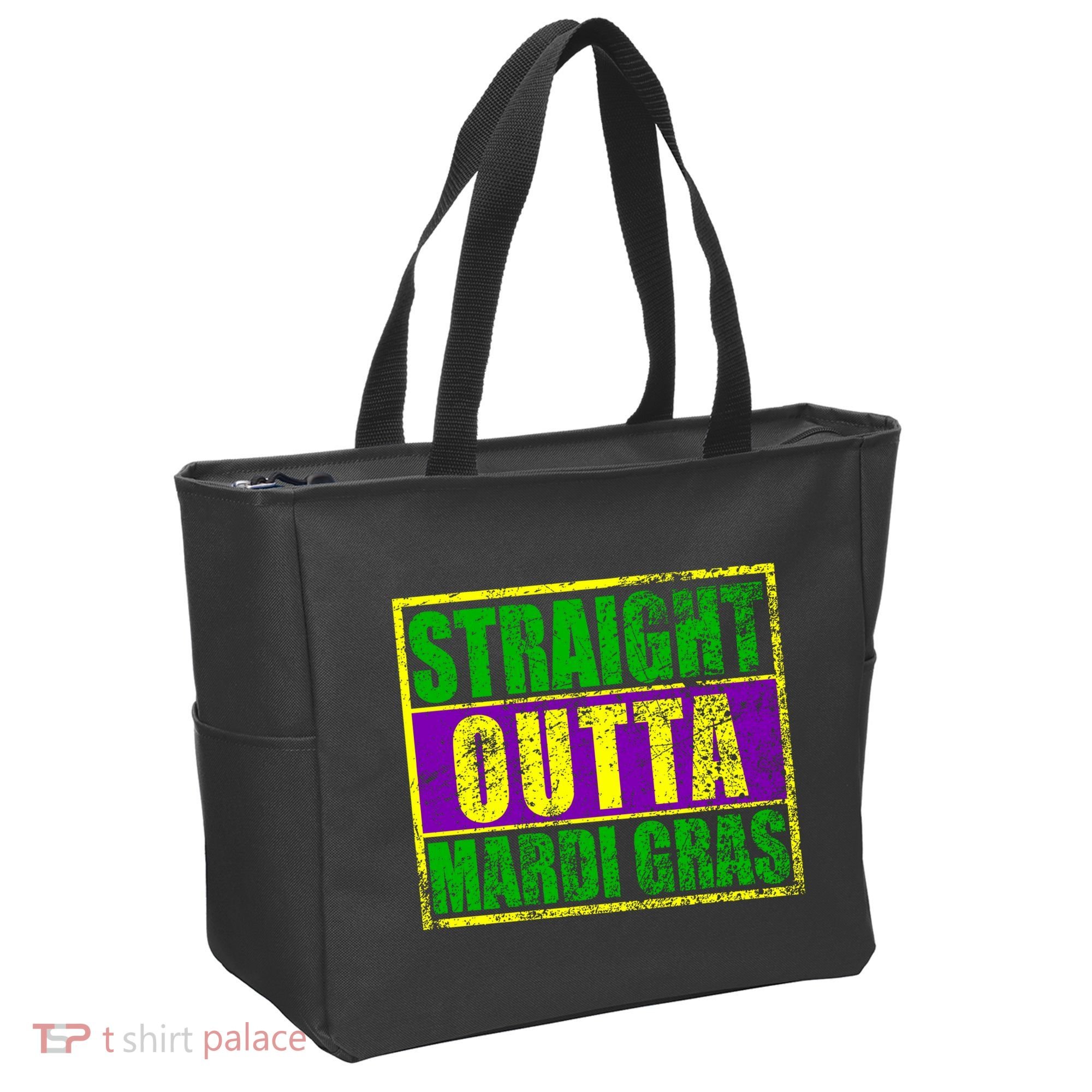 Striaght Outta Mardi Gras New Orleans Party Tote Bag