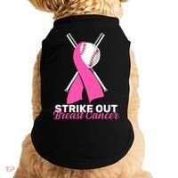 Strike Out Breast Cancer Doggie Tank thumb 0