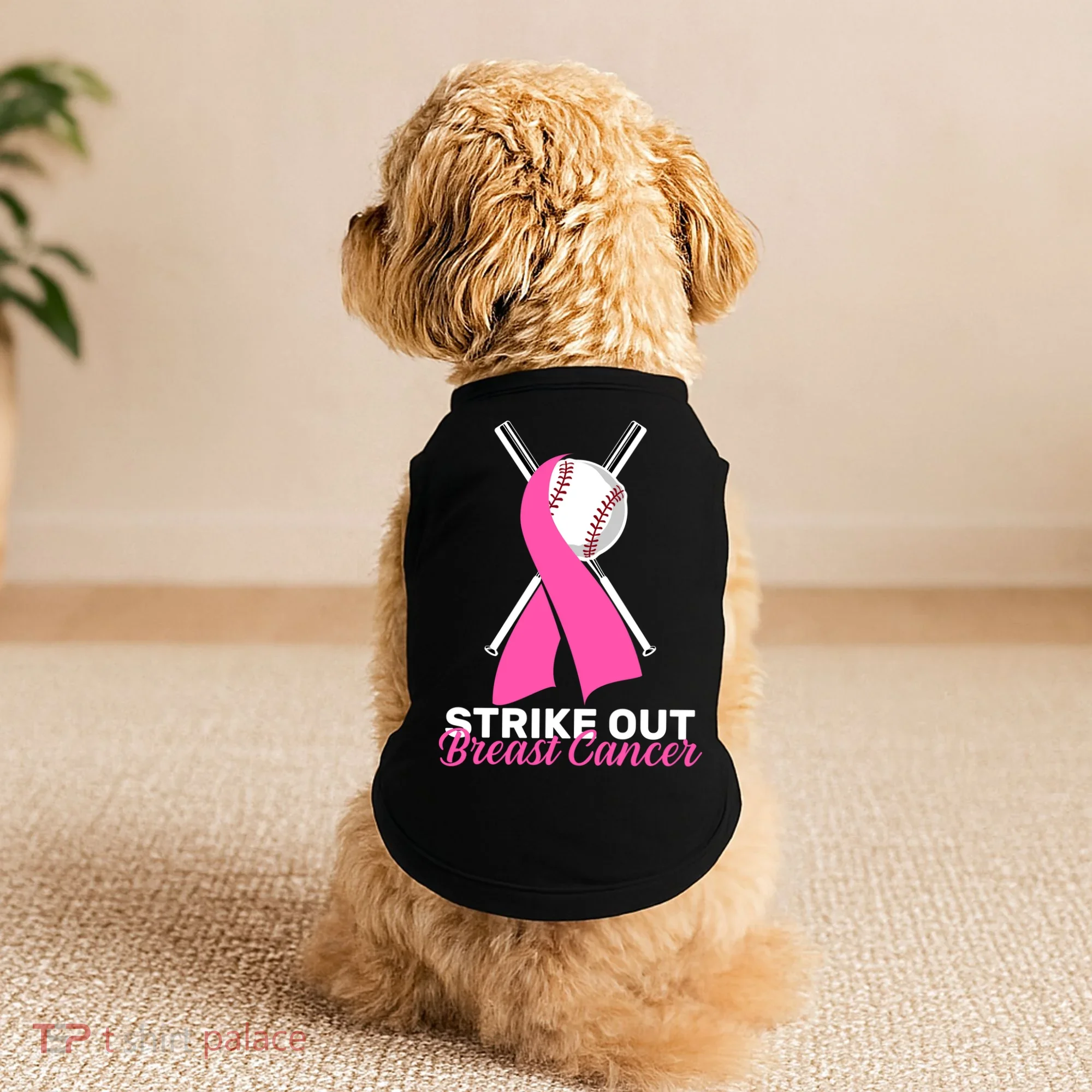Strike Out Breast Cancer Doggie Tank
