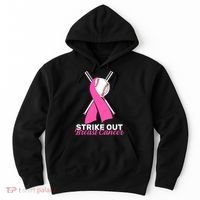 Strike Out Breast Cancer Hoodie thumb 0
