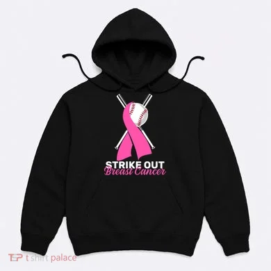 Strike Out Breast Cancer Hoodie