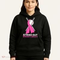 Strike Out Breast Cancer Hoodie thumb 5