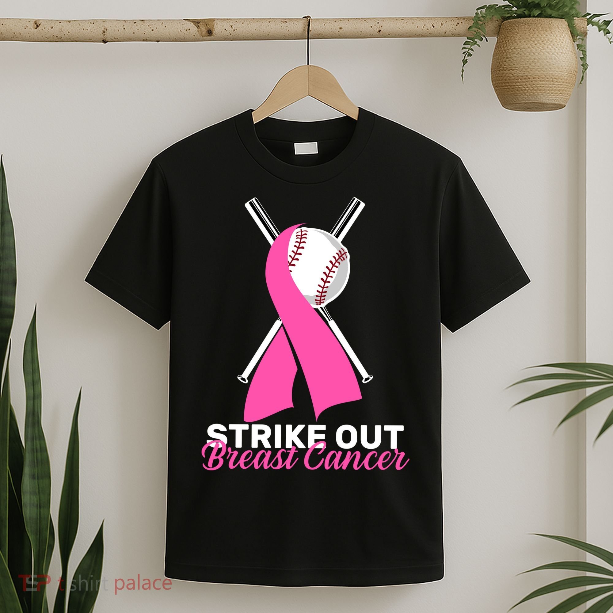 Strike Out Breast Cancer T-Shirt