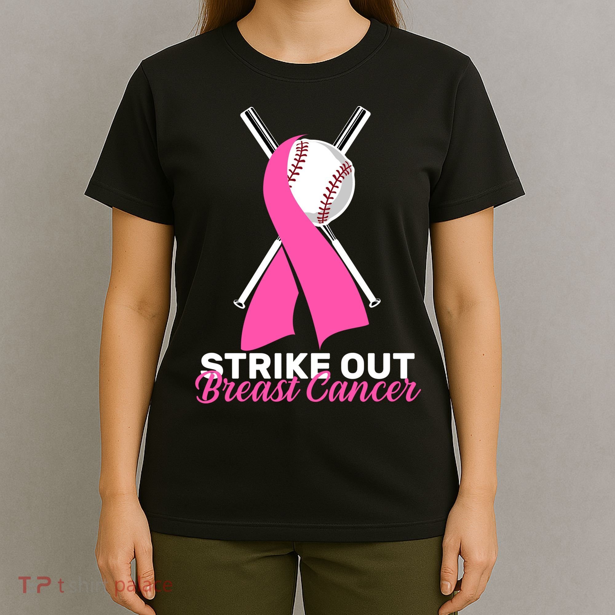 Strike Out Breast Cancer T-Shirt
