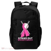 Strike Out Breast Cancer Backpack thumb 0