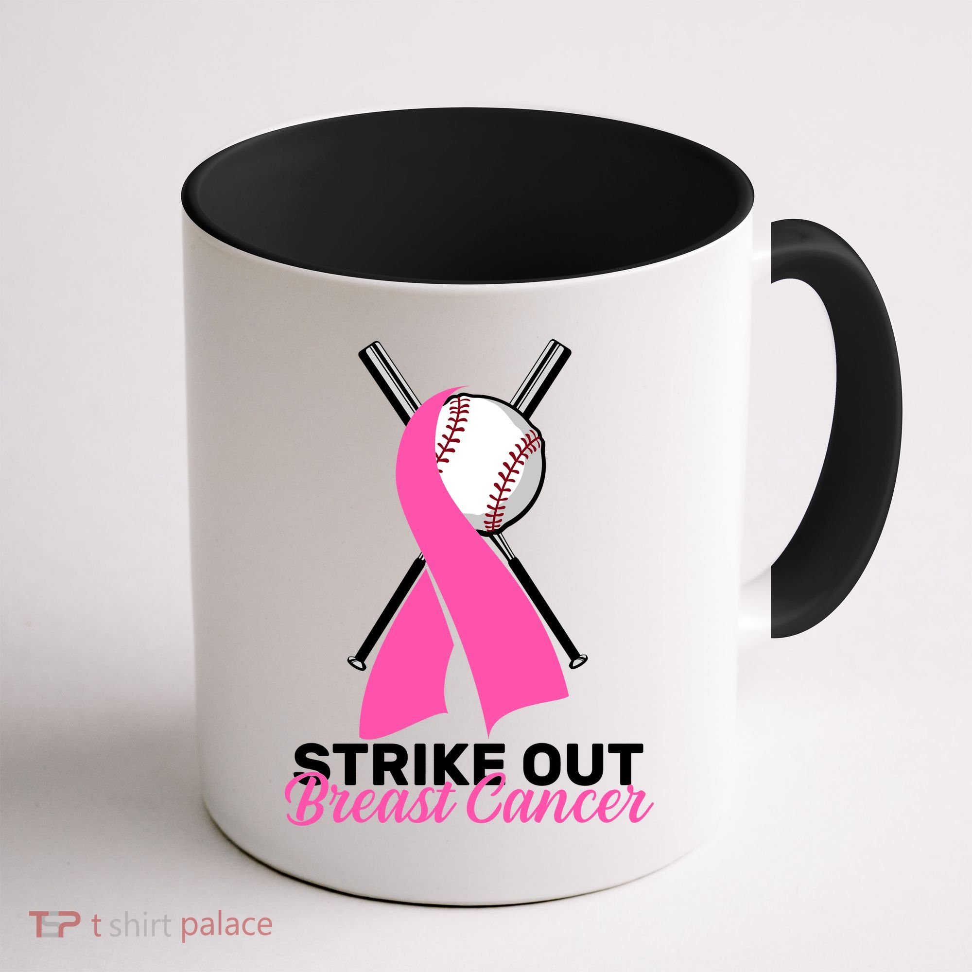 Strike Out Breast Cancer Coffee Mug