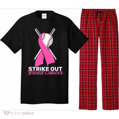 Strike Out Breast Cancer Pajama Set