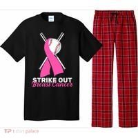 Strike Out Breast Cancer Pajama Set thumb 0
