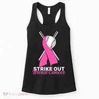 Strike Out Breast Cancer Women's Tank Top thumb 0