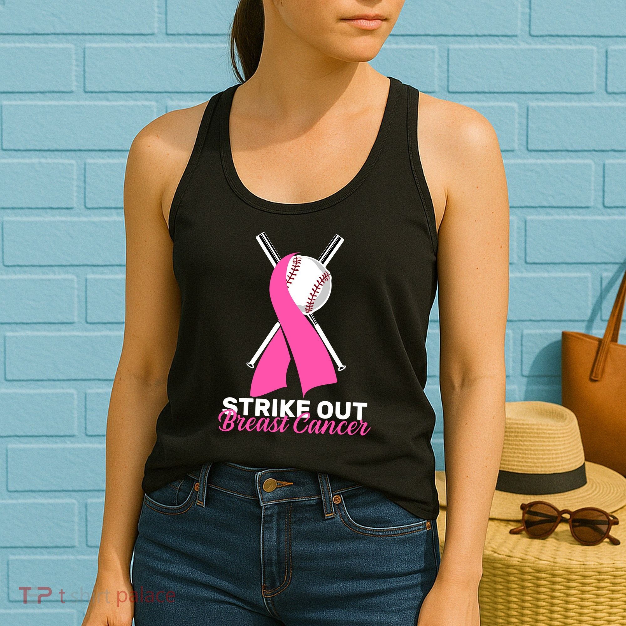 Strike Out Breast Cancer Women's Tank Top